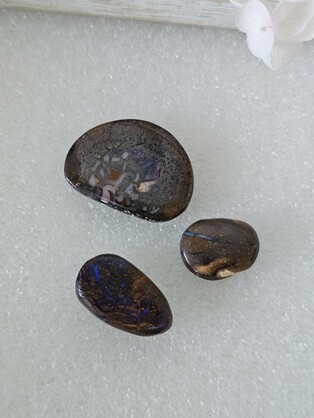 3 x Australian Boulder Opal
