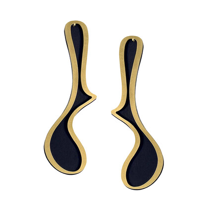 X2 Meander Stud Earrings