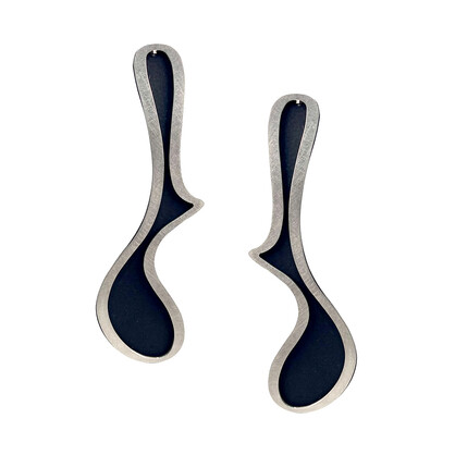 X2 Meander Stud Earrings