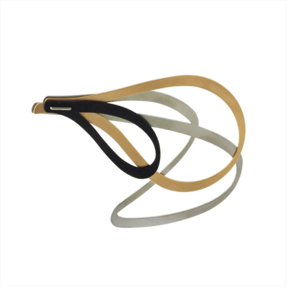 X2 Twist Brooch