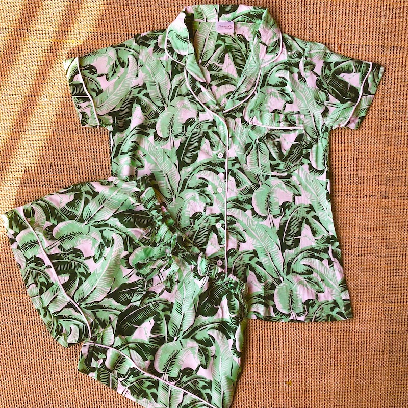 Palm Leaf Pyjama Set