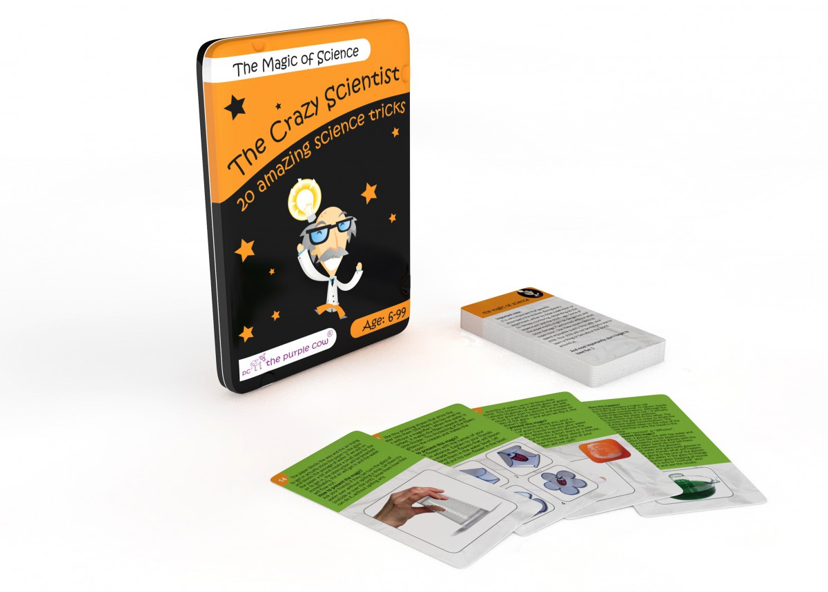 Crazy Scientist 2,  tin boxed activity set Magic of Science