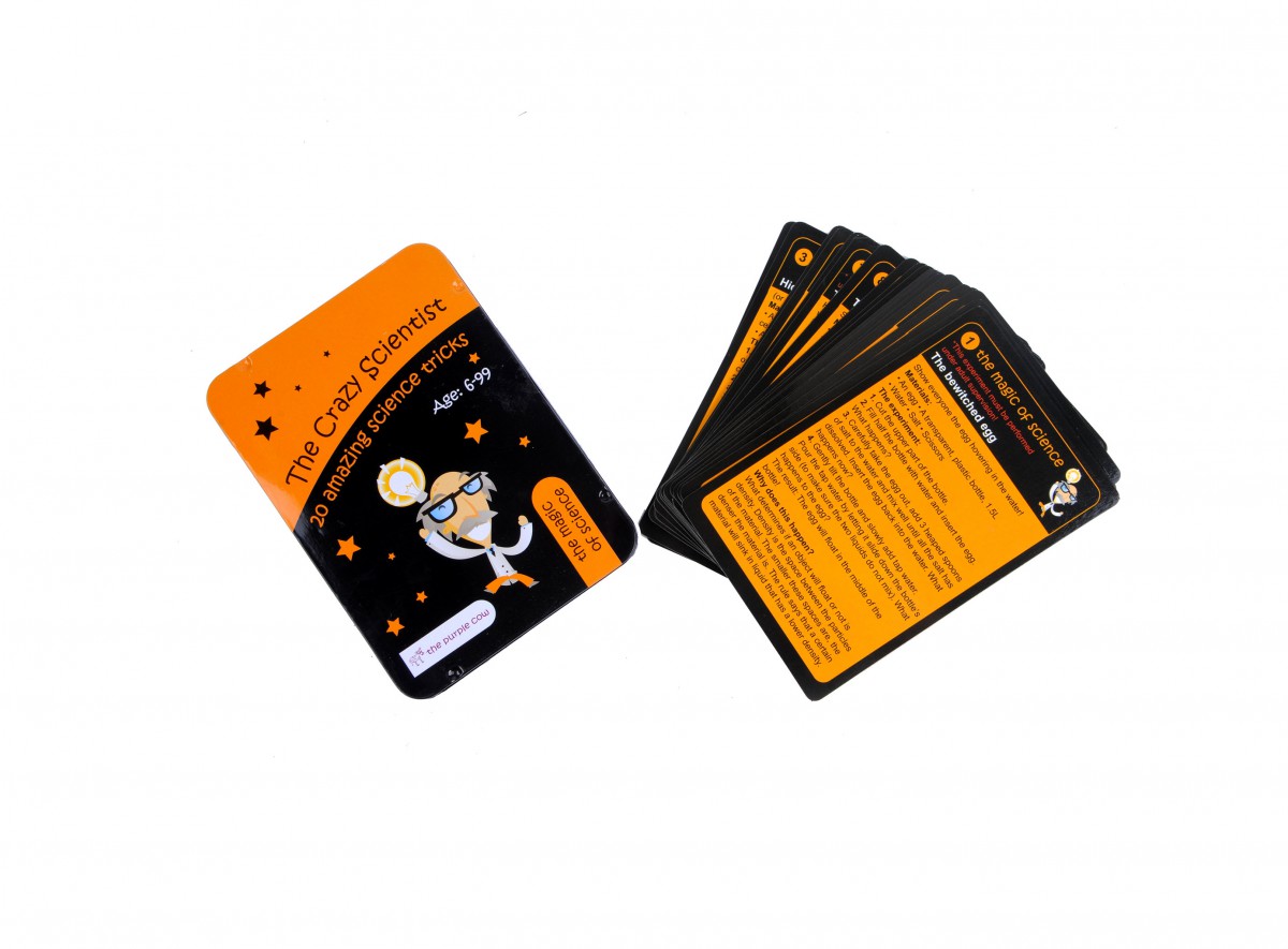 Crazy Scientist 2,  tin boxed activity set Magic of Science
