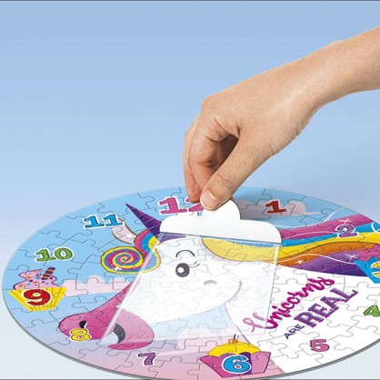 Unicorn Clock Puzzle, 96pcs