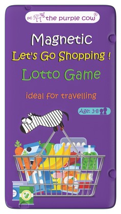 Travel Game Tin Let's Go Shopping! Lotto Game