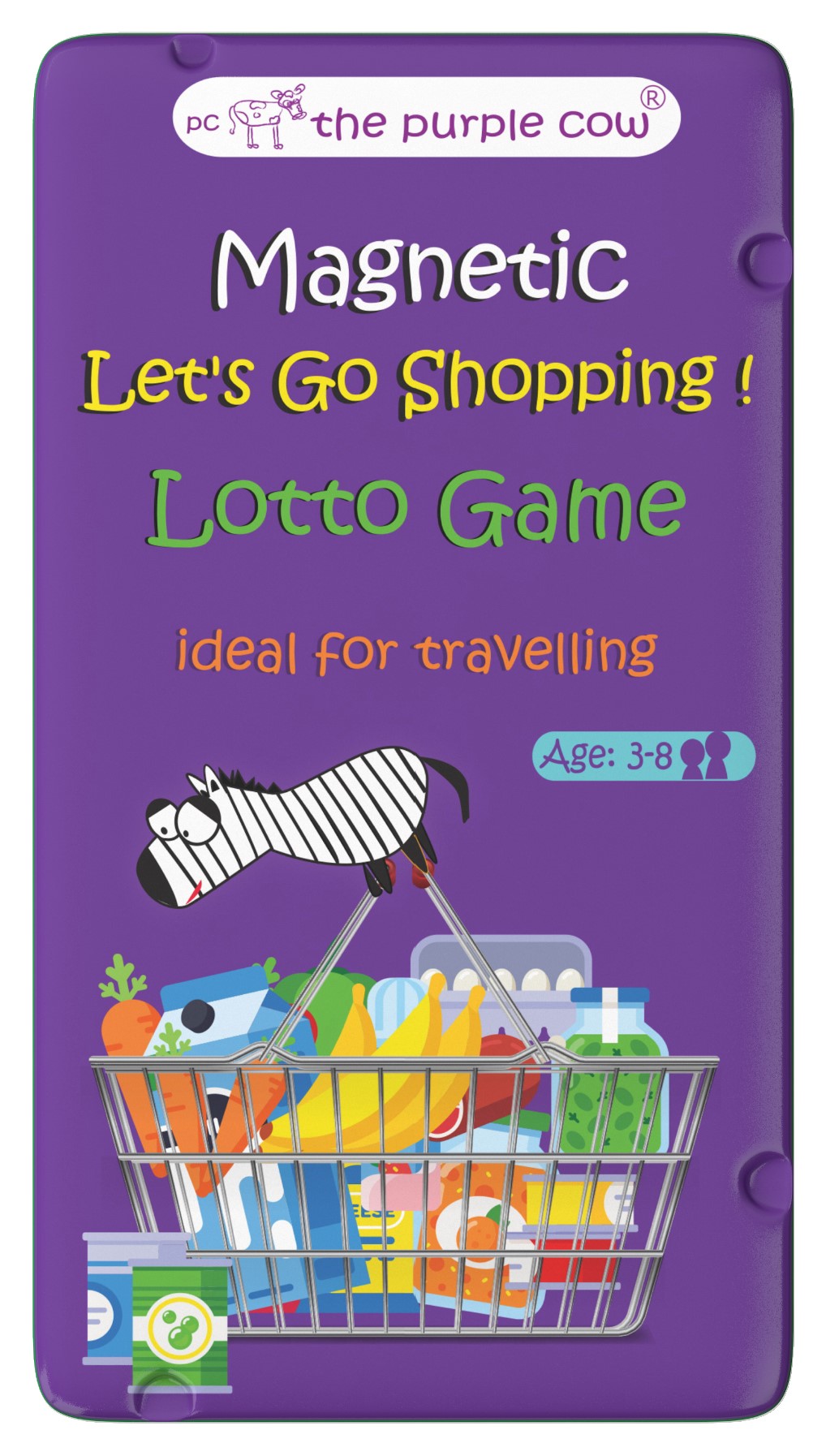 Travel Game Tin Let's Go Shopping! Lotto Game