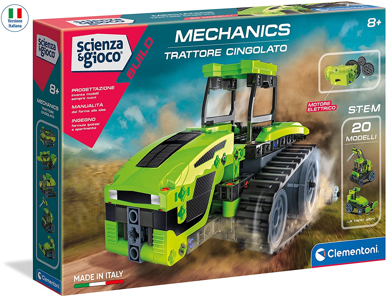 Science & Play: BUILD Mechanics Laboratory-Farming Tractor