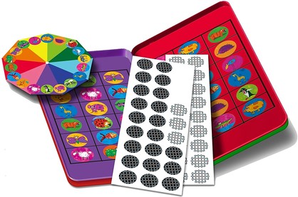 Travel Game Tin Bingo