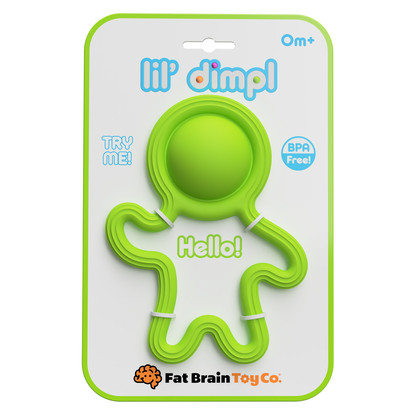 Lil Dimpl Assorted case of 12, 4 colours, Blue, Green, Pink, Orange