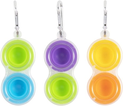 Simpl Dimpl 40pc Transparent Assorted POS