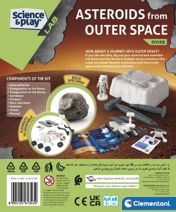 Science & Play: LAB NASA Space Asteroid Dig Kit-Explorer