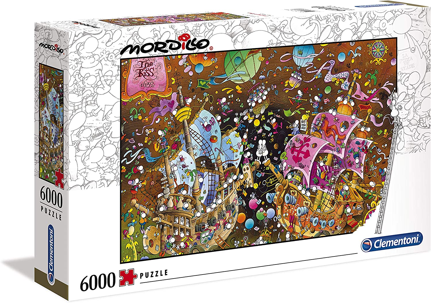 Mordillo 6000pc The Kiss