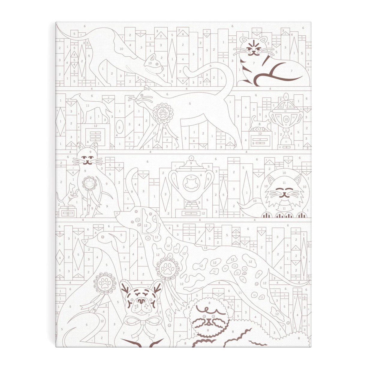 Best In Show 11" x 14" Paint By Number Kit