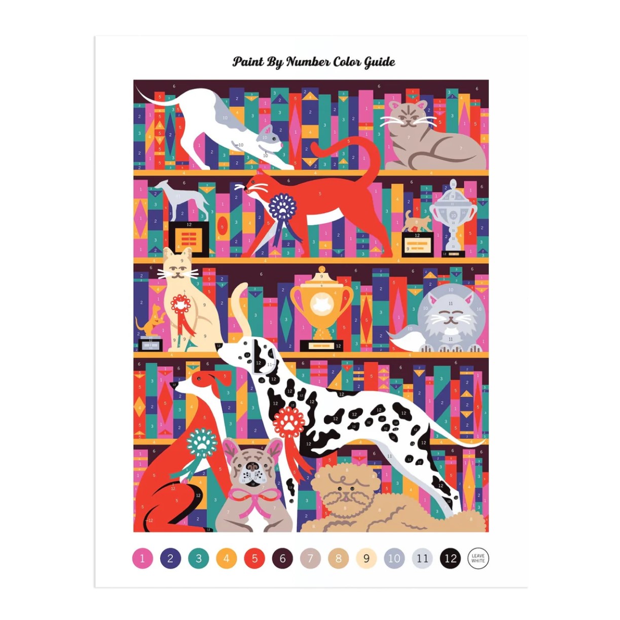 Best In Show 11" x 14" Paint By Number Kit