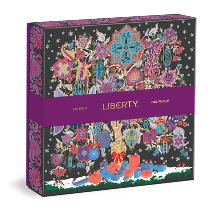 Liberty Tree of Life Christmas 500 Piece Foil Puzzle
