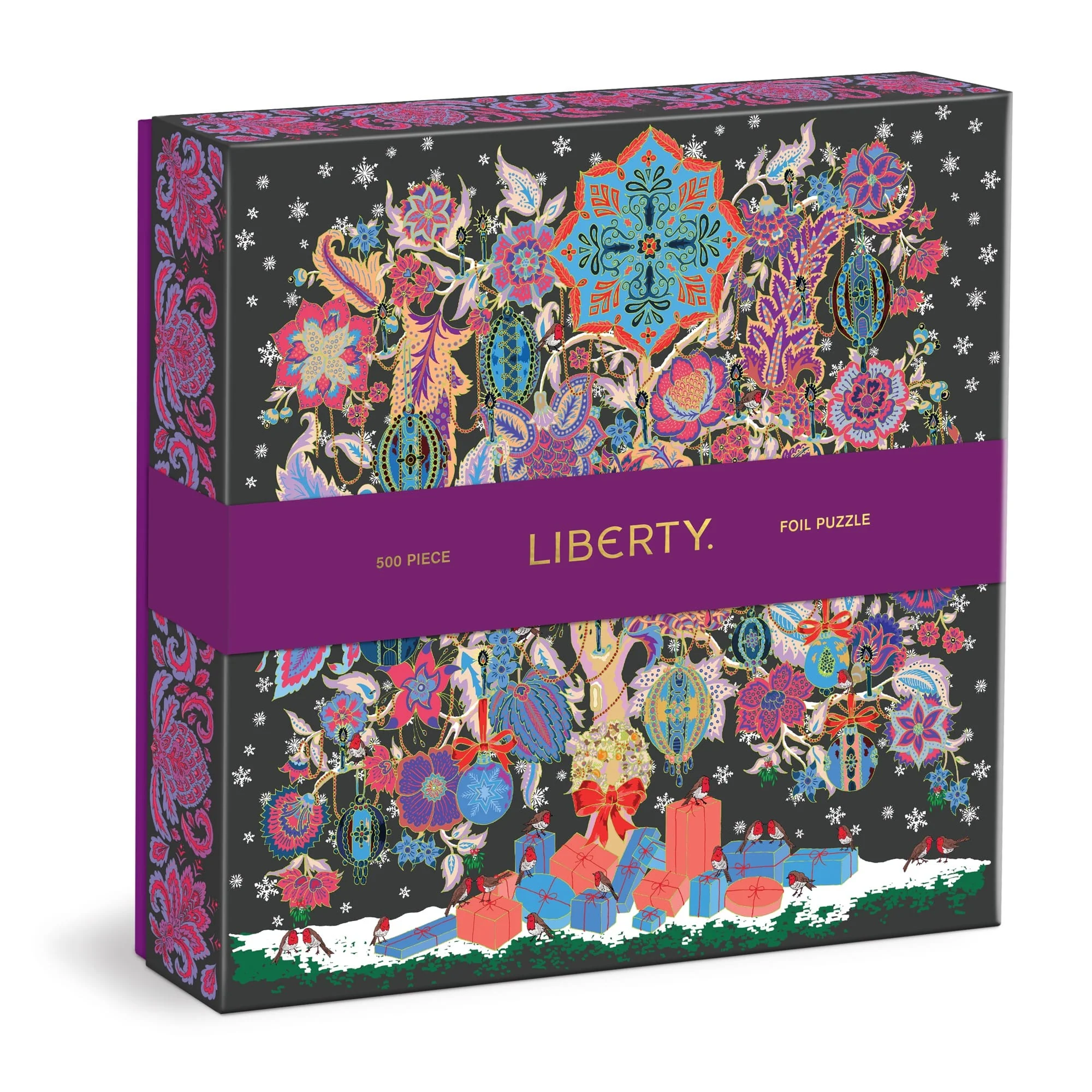 Liberty Tree of Life Christmas 500 Piece Foil Puzzle