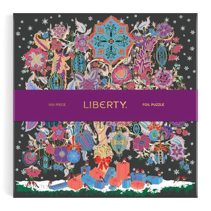 Liberty Tree of Life Christmas 500 Piece Foil Puzzle