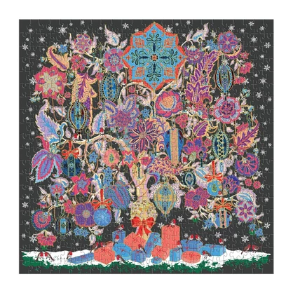 Liberty Tree of Life Christmas 500 Piece Foil Puzzle
