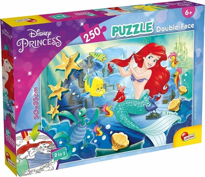 Disney Puzzle - Double sided Plus, 250pc ARIEL