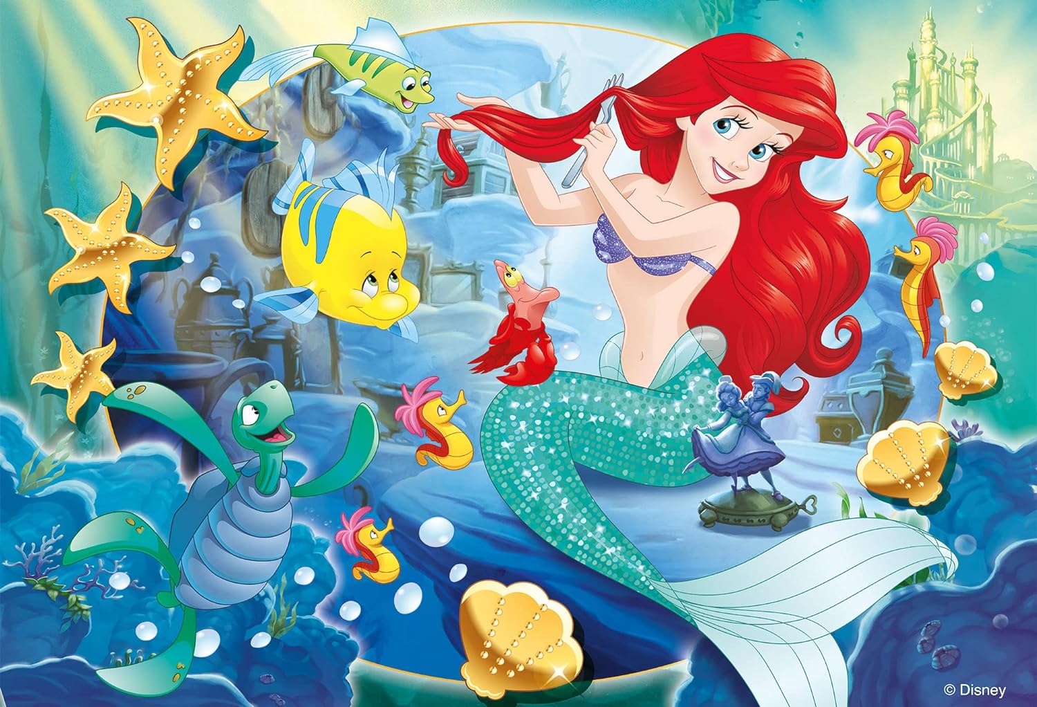 Disney Puzzle - Double sided Plus, 250pc ARIEL
