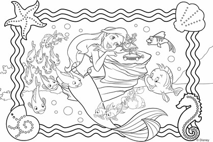 Disney Puzzle - Double sided Plus, 250pc ARIEL