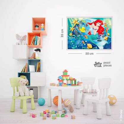Disney Puzzle - Double sided Plus, 250pc ARIEL