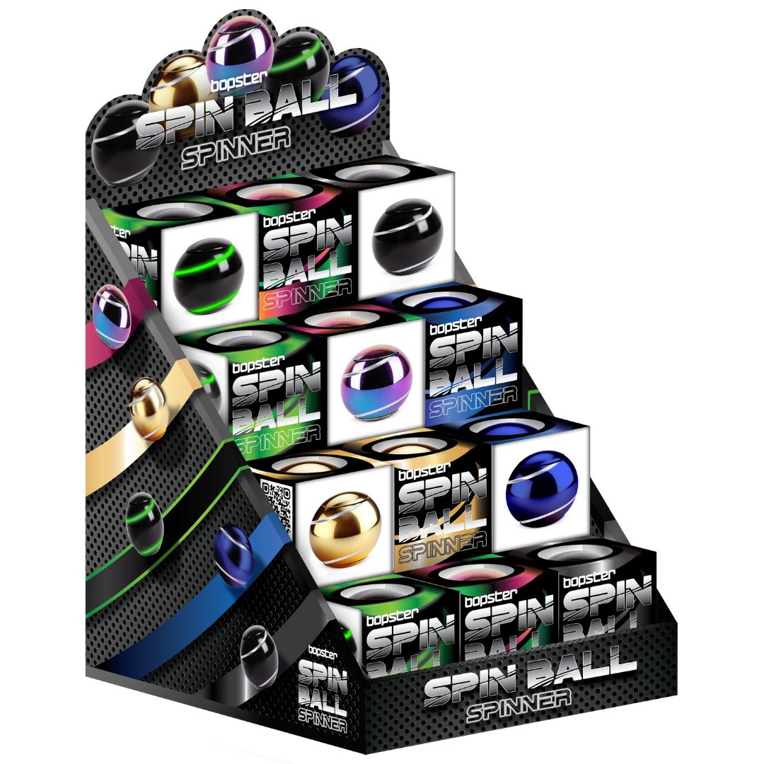 Bobster Fidget Ball mixed carton of 30pcs (pls order display if needed)