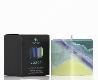 Rockpool - Ocean Scented Pillar Candle