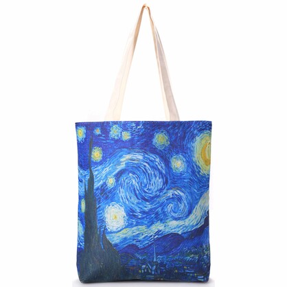 TA3  Van Gogh 'The Starry Night' Tote Bag