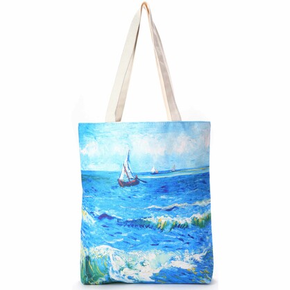 TA7  Van Gogh 'Seascape' Tote Bag