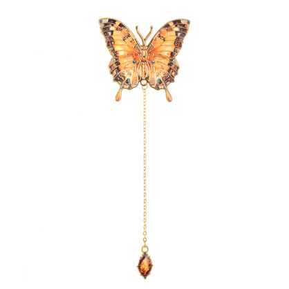 ZK9 - Sunflowers Butterfly Bookmark