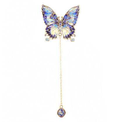 ZK10 - Starry Night Butterfly Bookmark