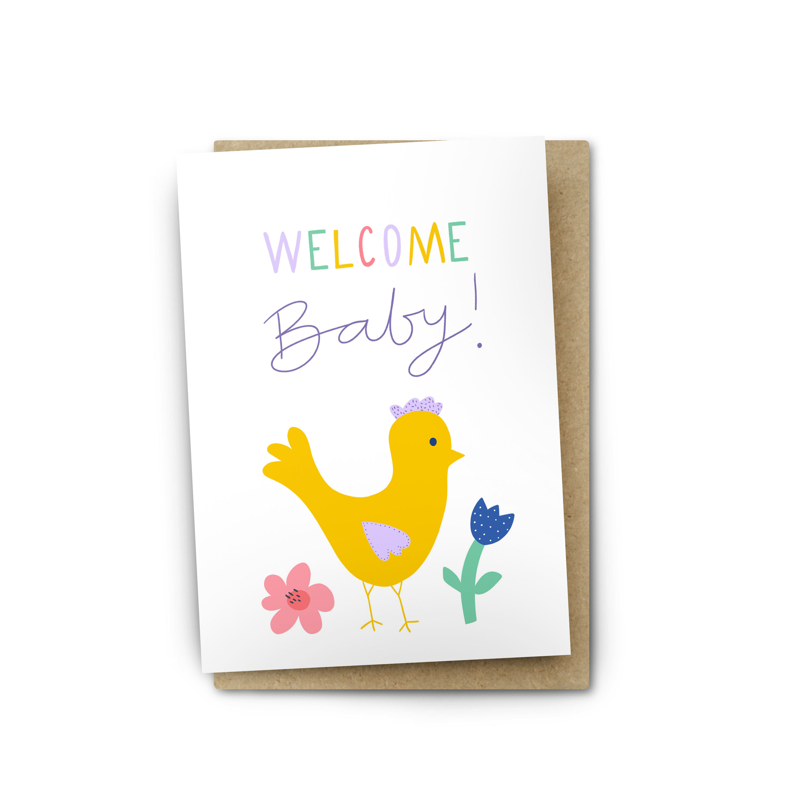 Welcome Baby Greeting Card