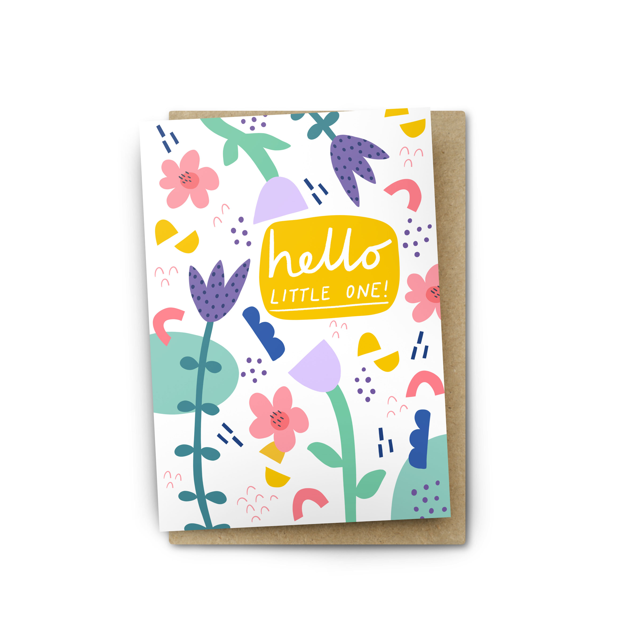 Hello Little One Greeting Card