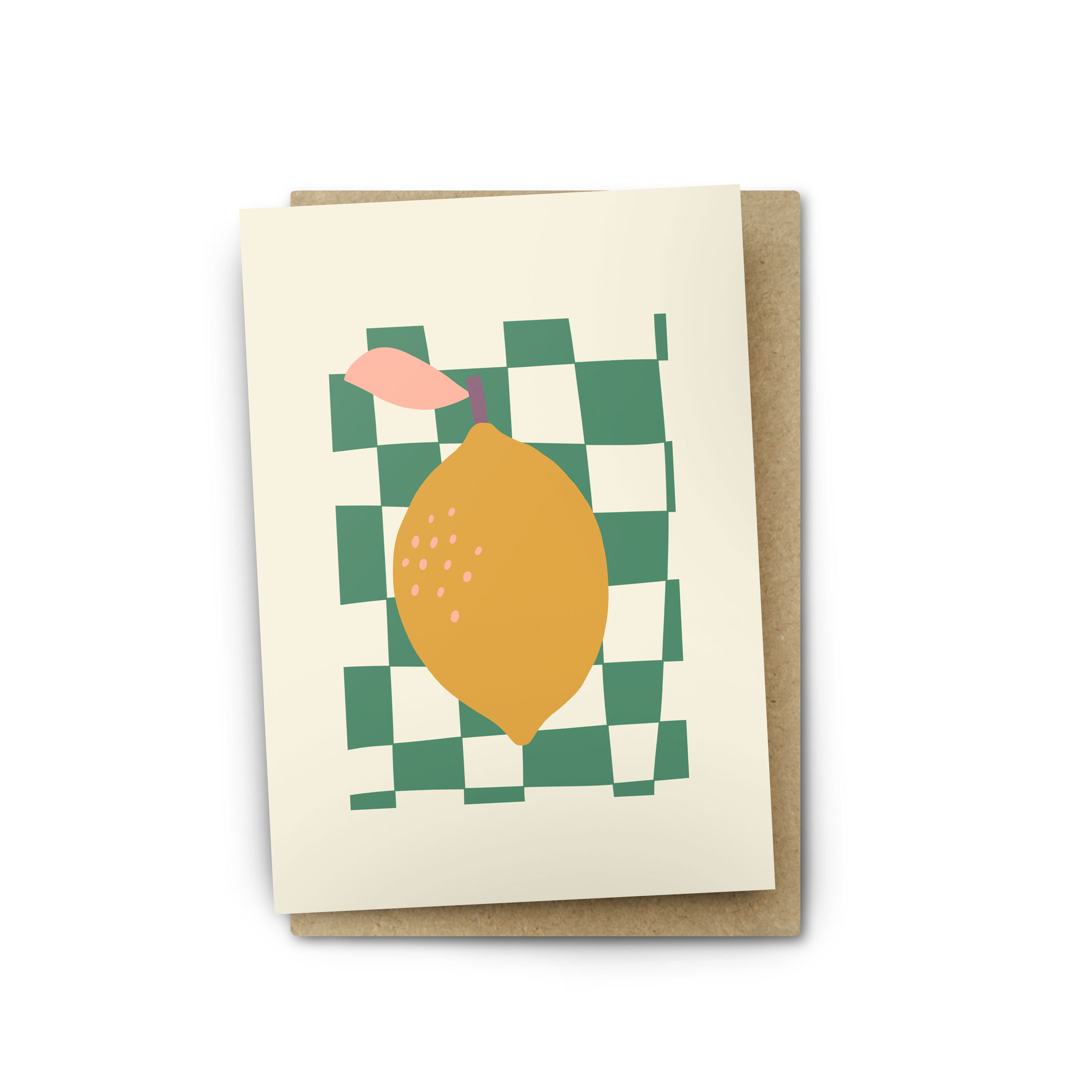 Lemon Greeting Card
