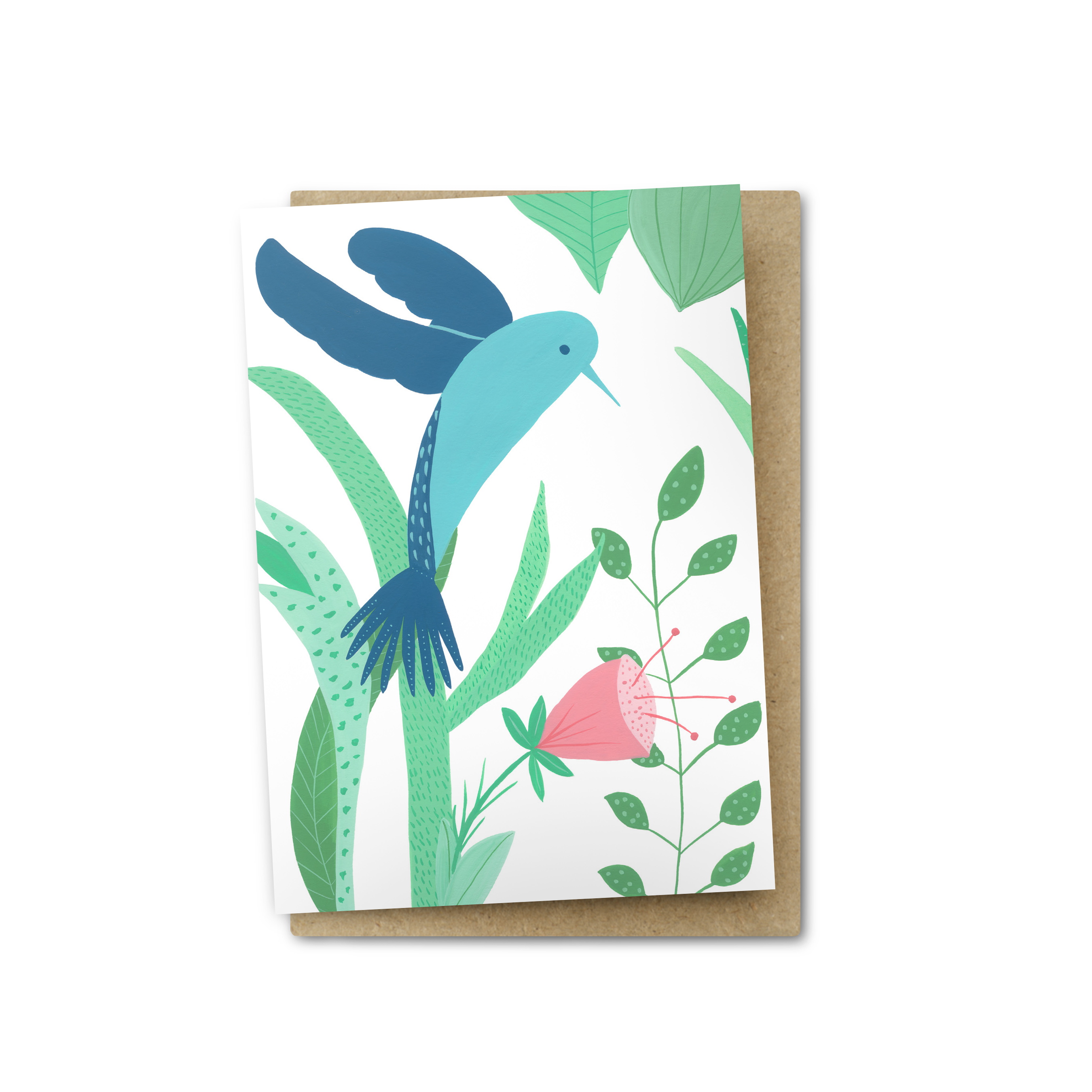 Hummingbird Greeting Card