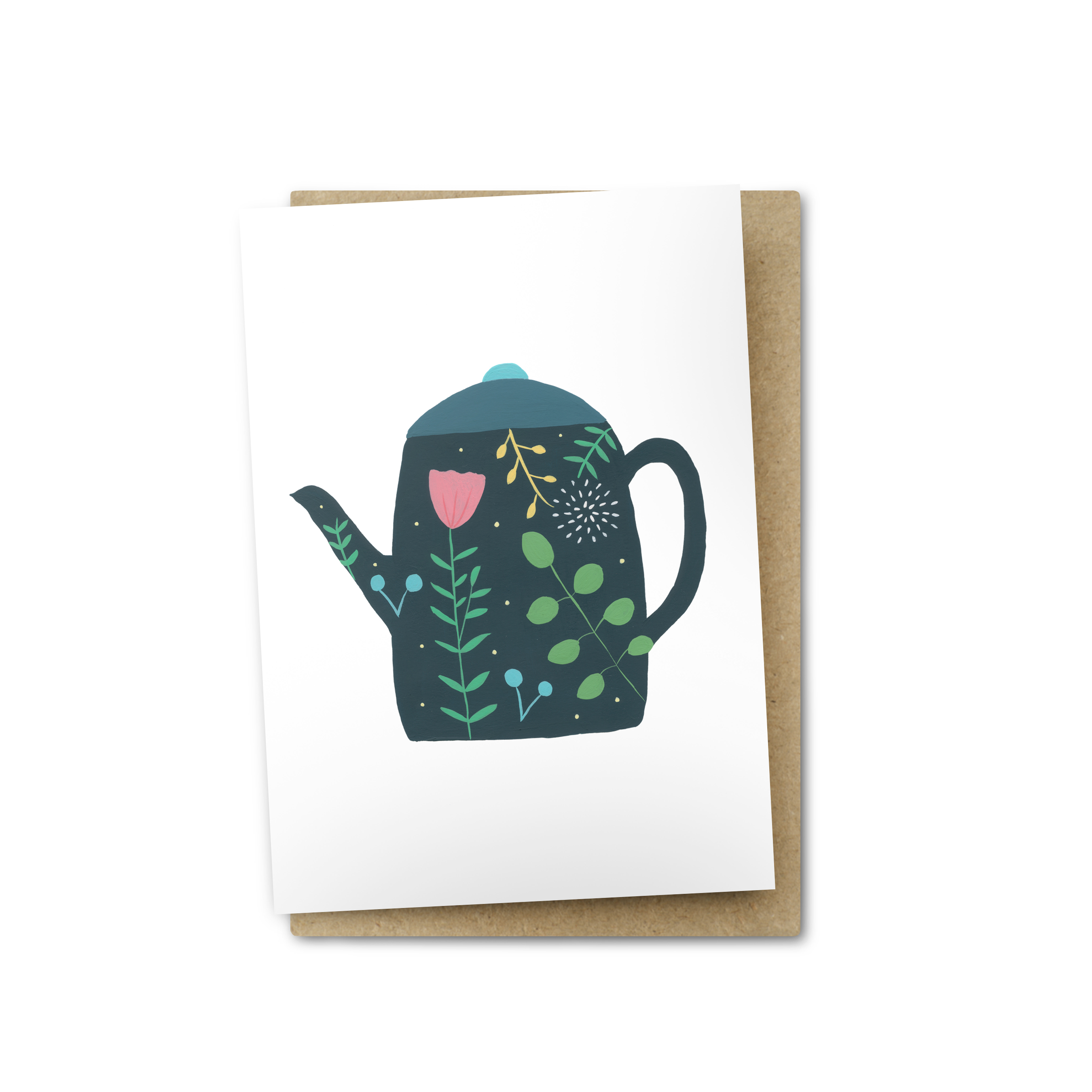 Teapot Greeting Card