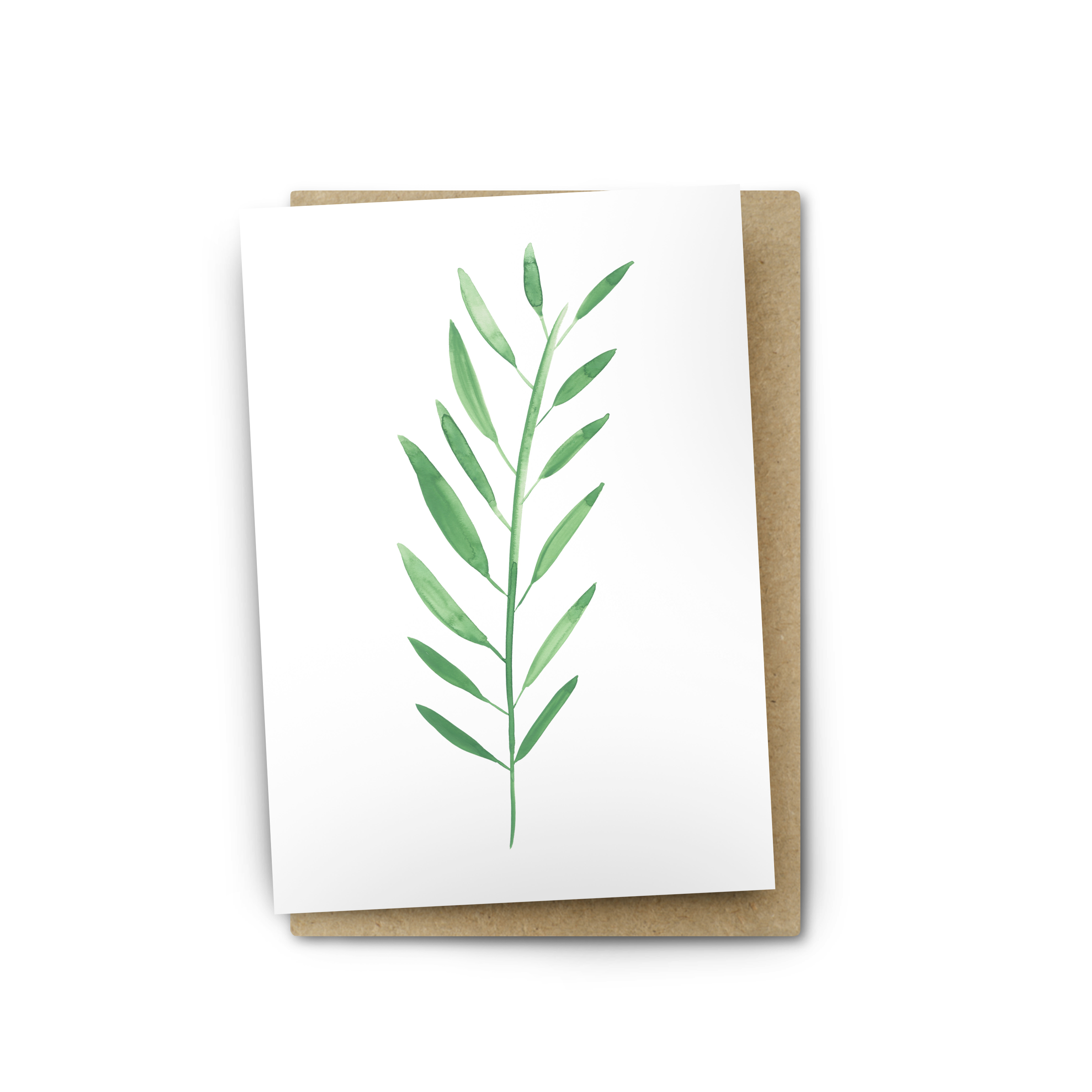 Leaves Greeting Card
