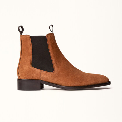 Oak Boot - Brown Suede