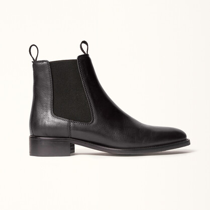 Oak Boot - Black Leather