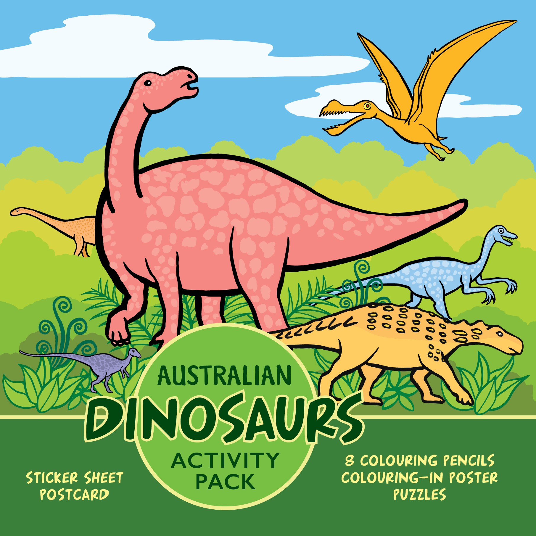 Australian Dinosaurs Activity Pack