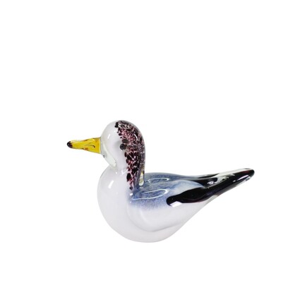 Zibo Handblown Art Glass -  Sea Gull, Large