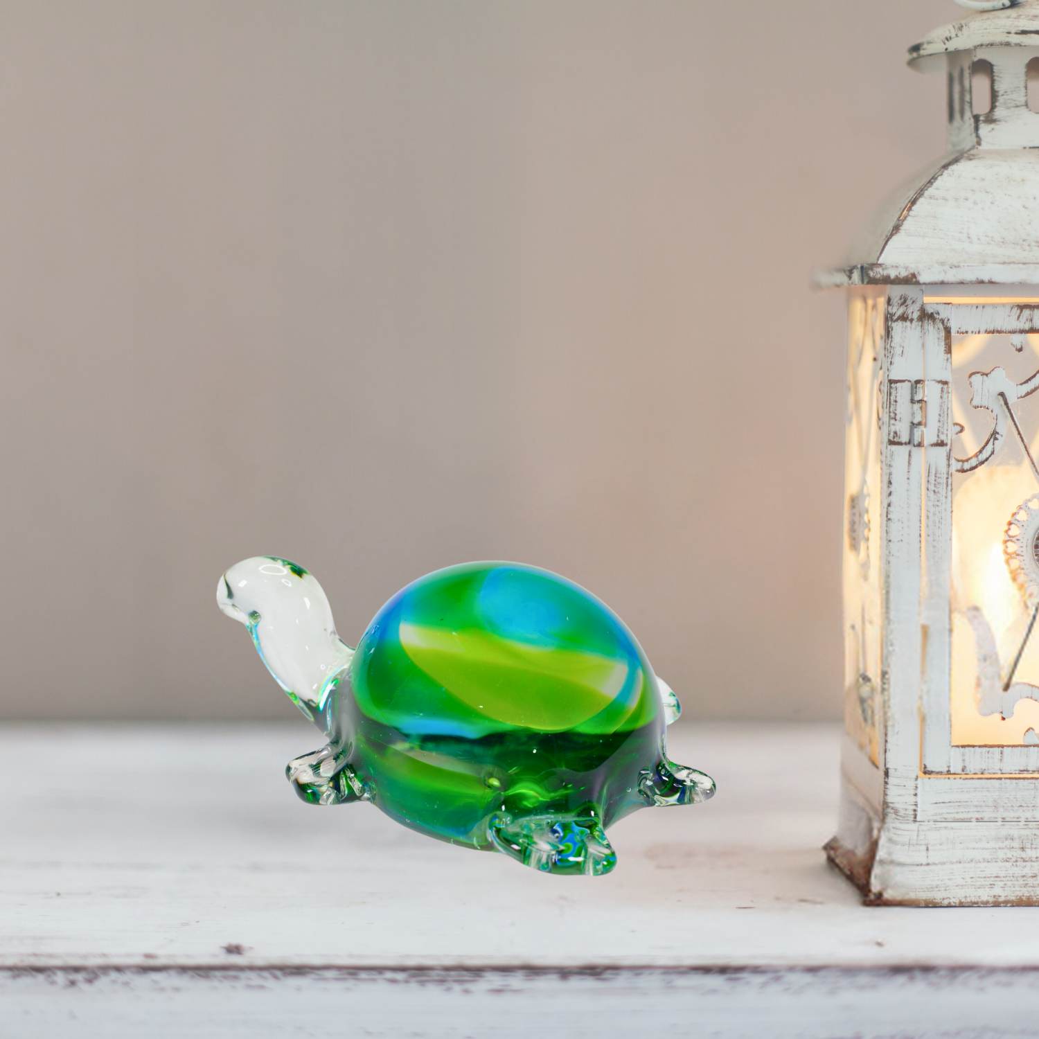 Zibo Handblown Art Glass -  Sea Turtle
