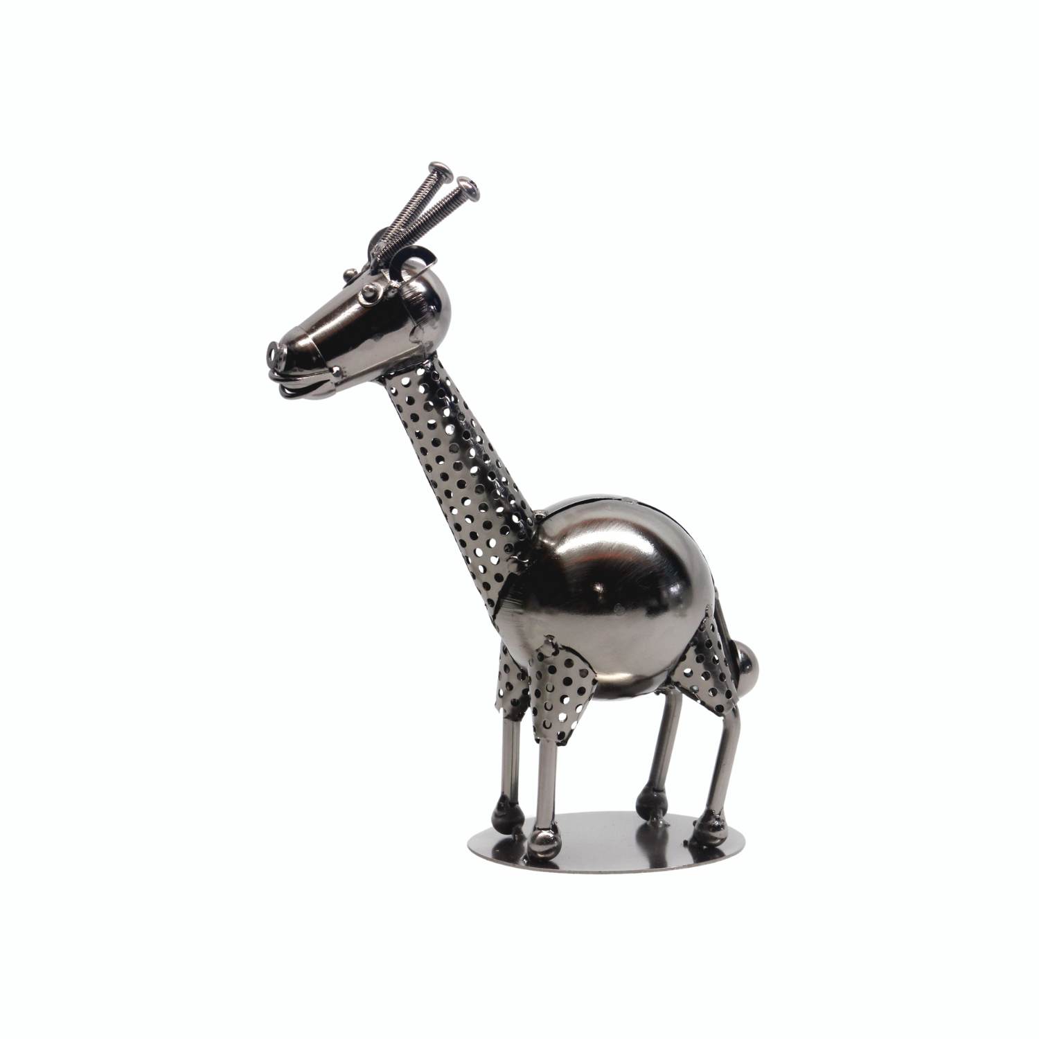 Wholesale Handmade Nuts and Bolts Giraffe Figurine Kenjasper Fieldfolio