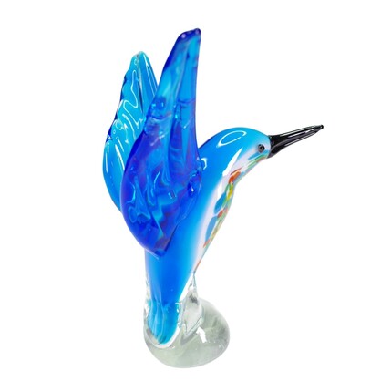 Zibo Handblown Art Glass - Humming Bird