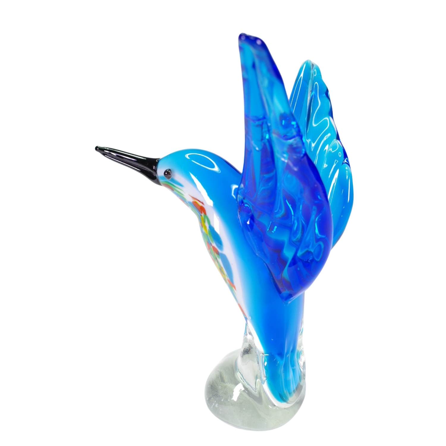 Zibo Handblown Art Glass - Humming Bird