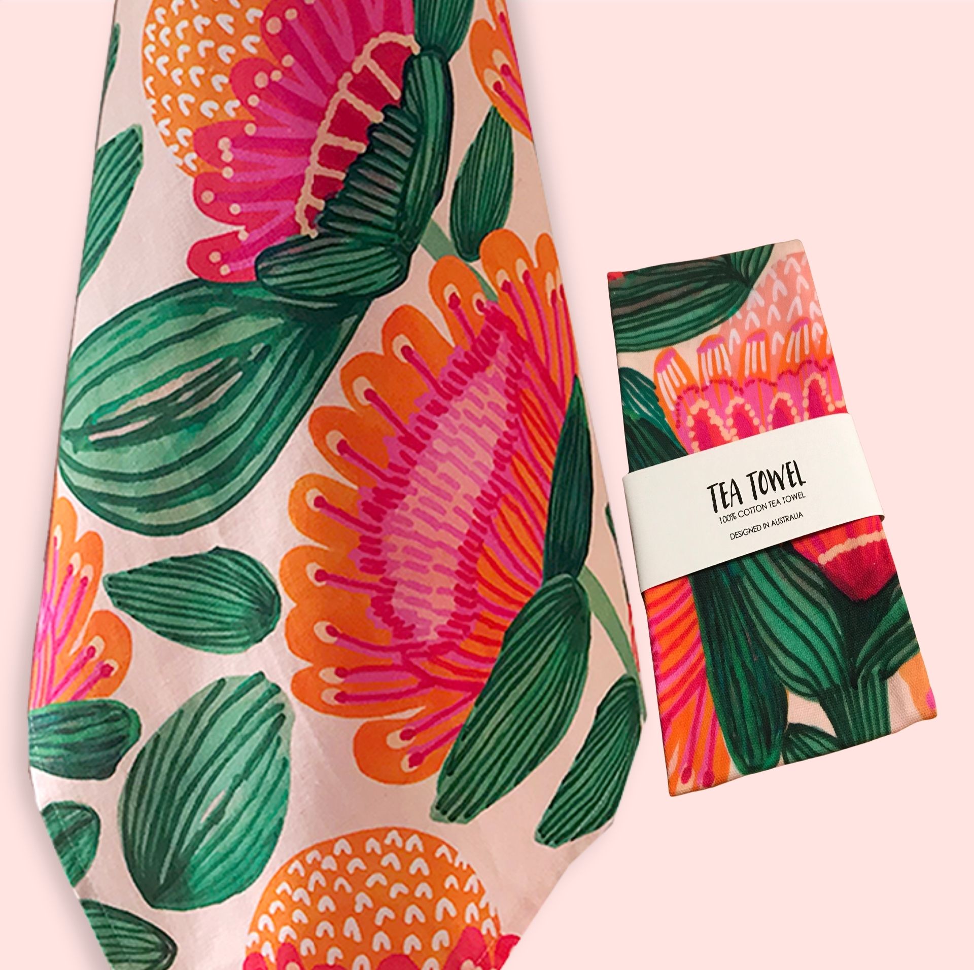 Wild Garden Tea Towel