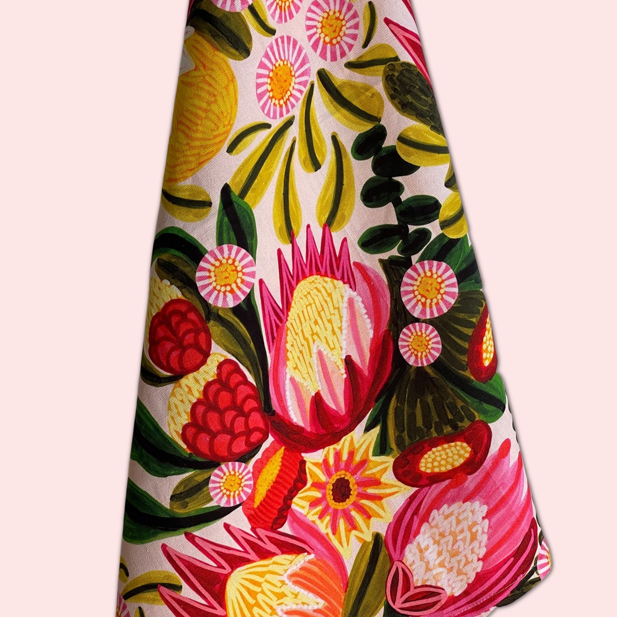 Festive Proteas Tea Towel