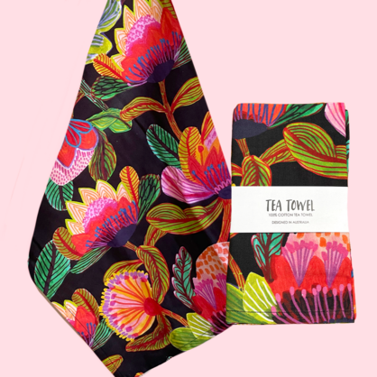 Protea Australis Tea Towel
