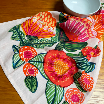 Aussie Natives Tea Towel